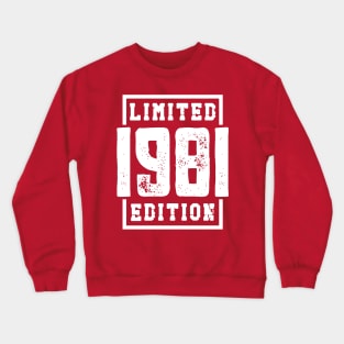 1981 Limited Edition Crewneck Sweatshirt
